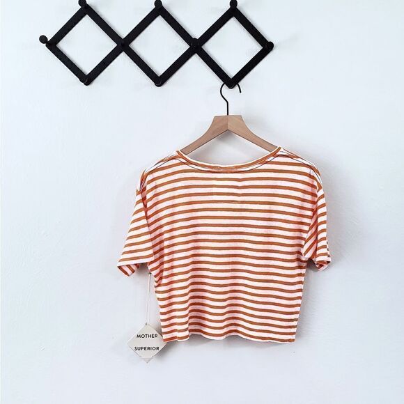 Mother The Rowdy Crop The Fruit T Size Extra Small NWT - Picture 16 of 16